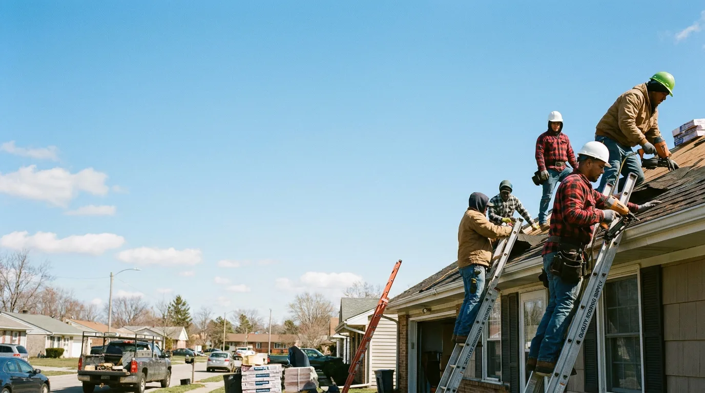 Roofing in Meredosia, IL near me